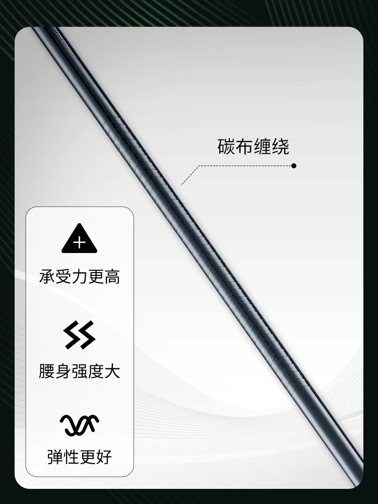 KUNPLE-caña de pescar telescópica ultraligera, caña giratoria de 5m, 500, 0/0, 5/1, 0/1, 25/1, 5/1 - imagen 3