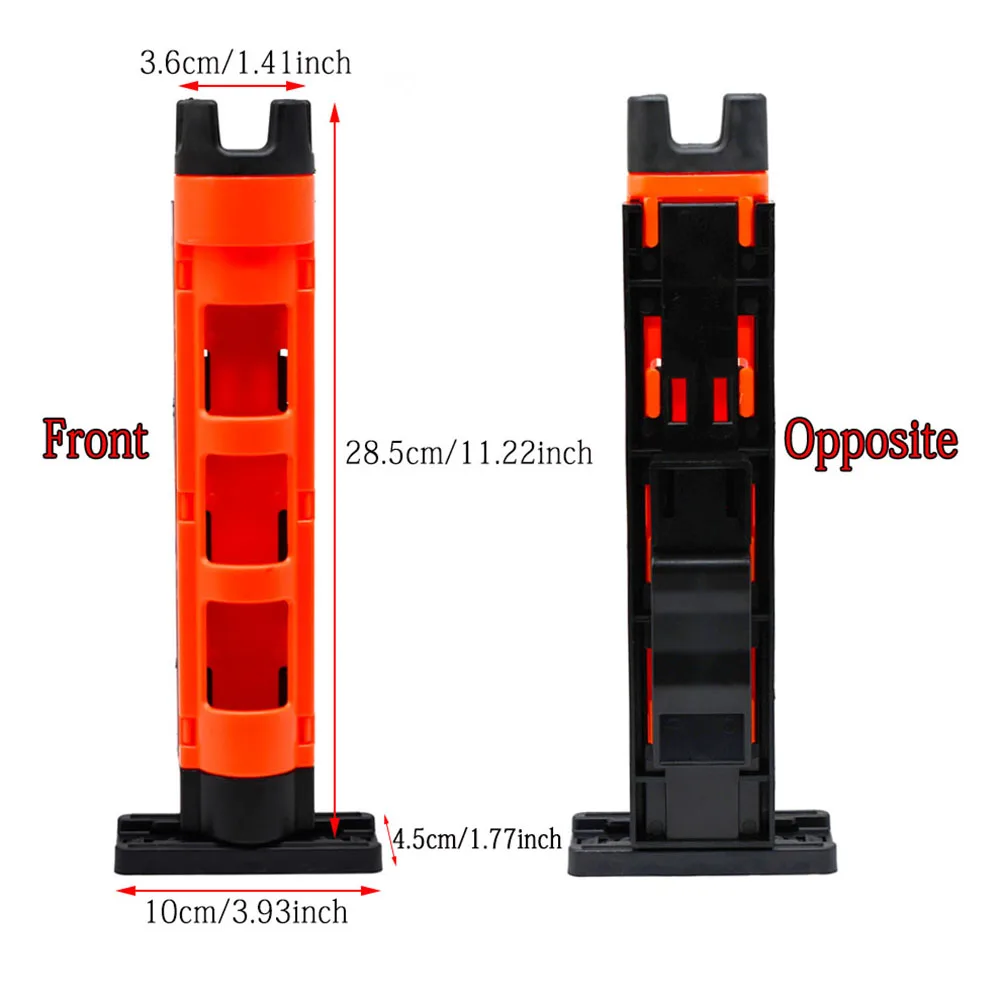 Soporte de varilla duradero y práctico, soporte de barril de balsa de señuelo, nuevo - imagen 3