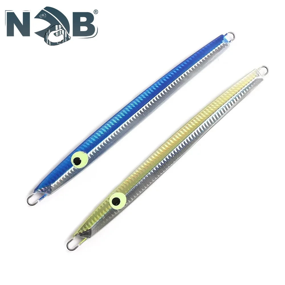 NGB 250G señuelo de pesca con plantilla de Metal ojos 3D 23,5 cm cebo Artificial duro Jigging accesorios de pesca de mar