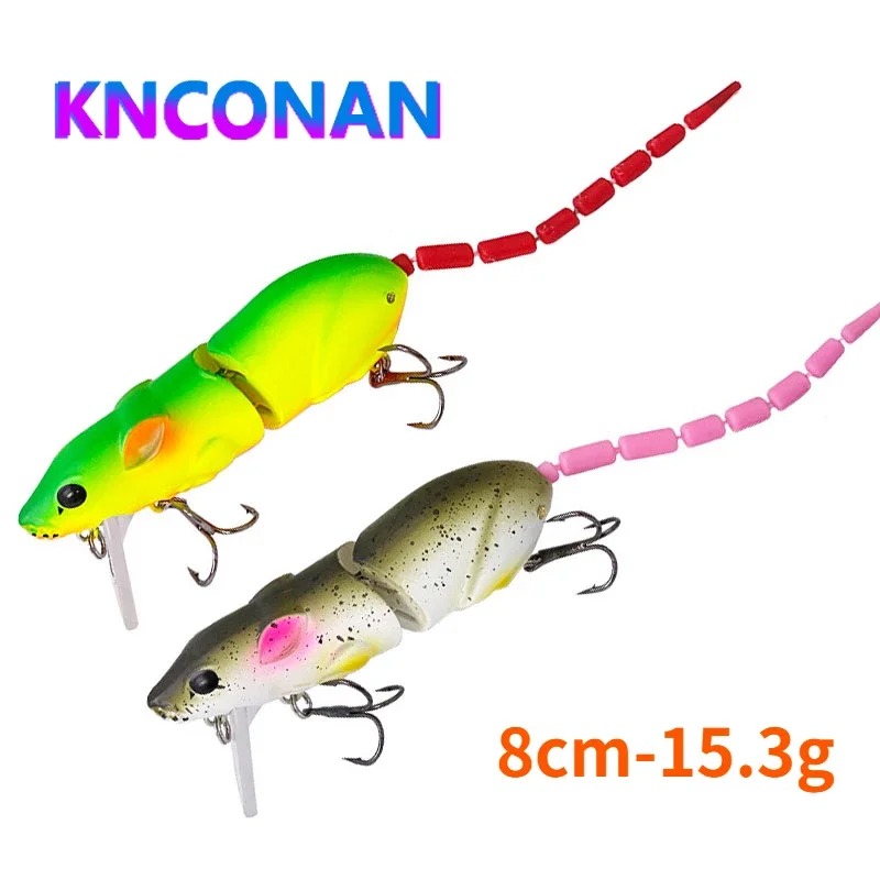 Señuelo Swimbait tipo Rata para Lucio y Lubina – Artificial