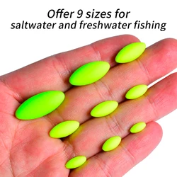 Cuentas de pesca 7,4‑23,7 mm para señuelos – juego reutilizable