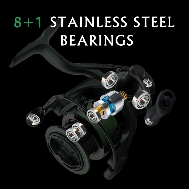Carrete Spinning Mavllos Venom 8+1 rodamientos para lubina y mar - imagen 5