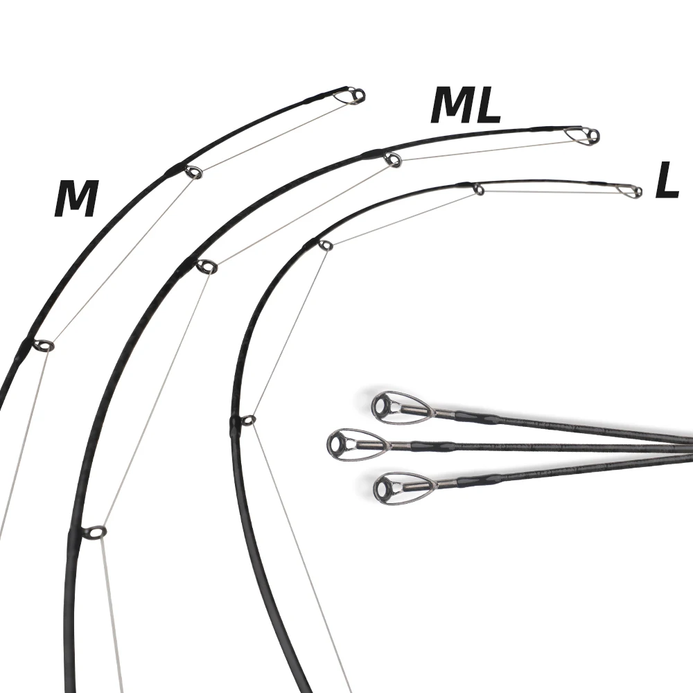 ROLLFISH-caña de pescar de calamar y pulpo, caña giratoria de fibra de carbono para Jigging, agua salada, 782L/802ML/862ML/902M - imagen 2