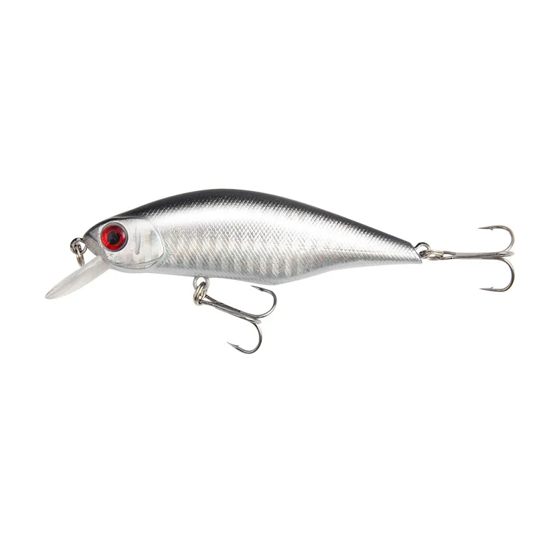 Señuelos de pesca Minnow, láser flotante de ojos 3D, Wobblers artificiales, cebos de plástico Crankbait, 9,4 cm, 11,2G, 1 piezas - imagen 4