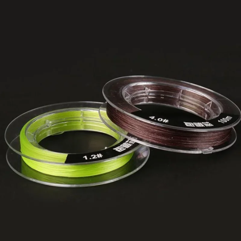 Línea de pesca de 100m PE X4 X8, núcleo de carbono trenzado, línea de pesca con núcleo de acero, resistente al desgaste, línea de señuelo trenzado de roca de mar de fuerza súper fuerte - imagen 5