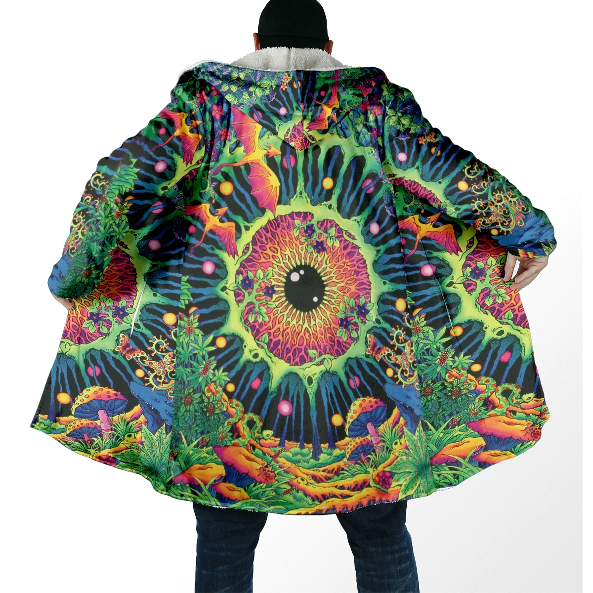 Poncho de pesca impermeable Trippy con capucha DP101 - imagen 4