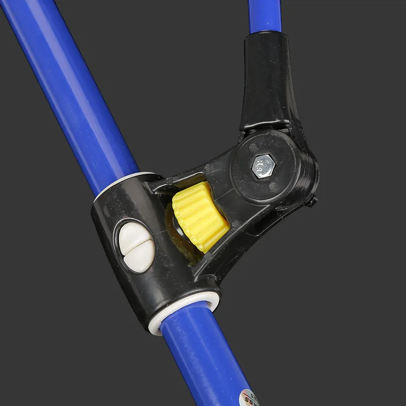 1,7 m/2,1 m/2,4 m nuevo soporte de caña de pescar de contracción gruesa de acero inoxidable accesorios de pesca de doble uso herramienta al aire libre - imagen 3