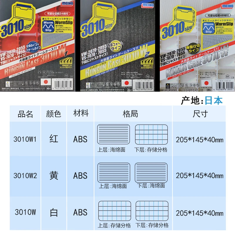 MEIHO-caja de lentejuelas con cabeza de plomo, accesorio de doble vía, 3010W, 1010W, Ming bond - imagen 3