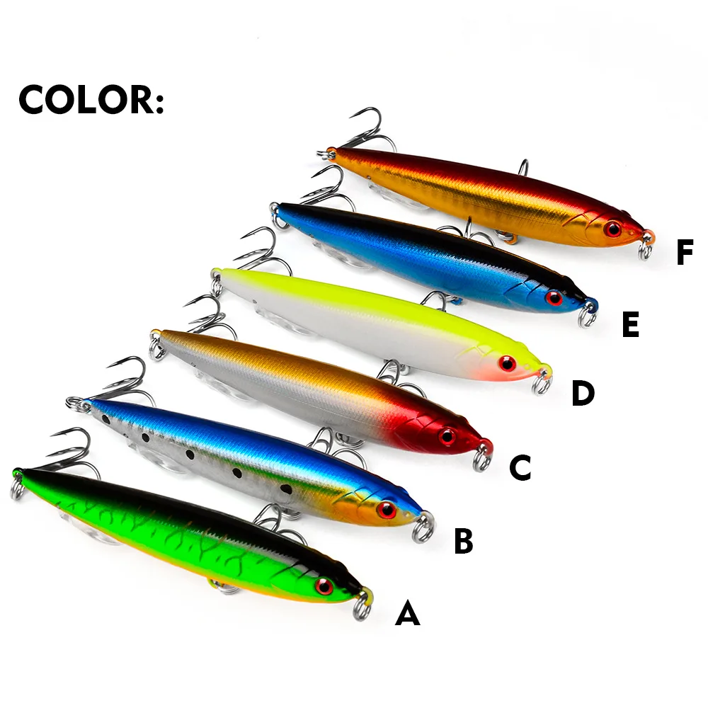 Señuelos de Pesca piezas VIB, 9,3 cm, 13,5g, Wobblers de mimbre de fundición larga láser, Crankbait duro, vibración, Pesca, Lucio, Carpa, aparejos - imagen 2