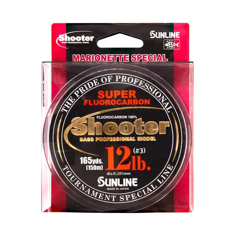 SUNLINE Kuwase Championship Fluorocarbon Sniper Shooter BASS modelo profesional - imagen 4