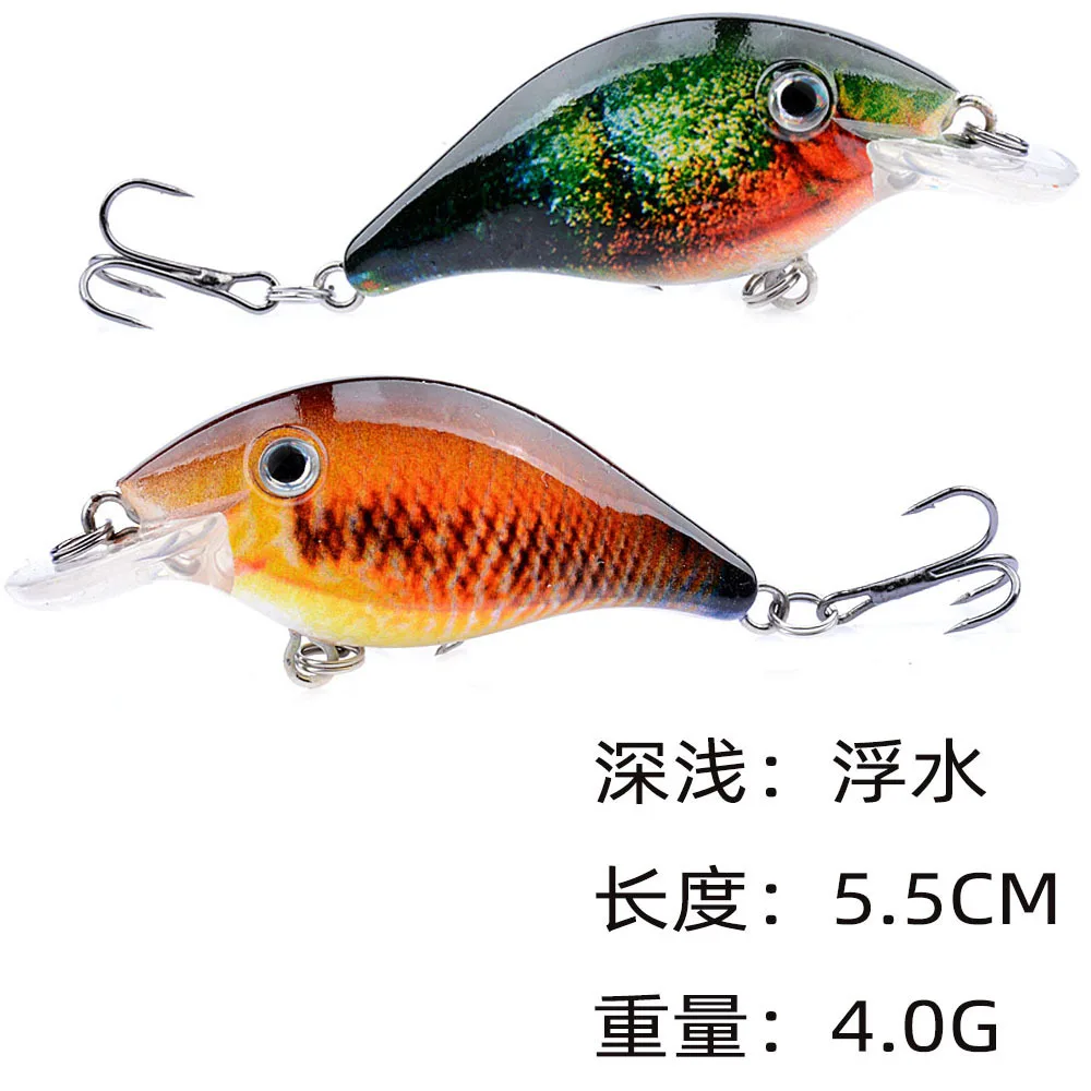 Señuelo Crankbait Minnow pintado para lubina – Trolling - imagen 3