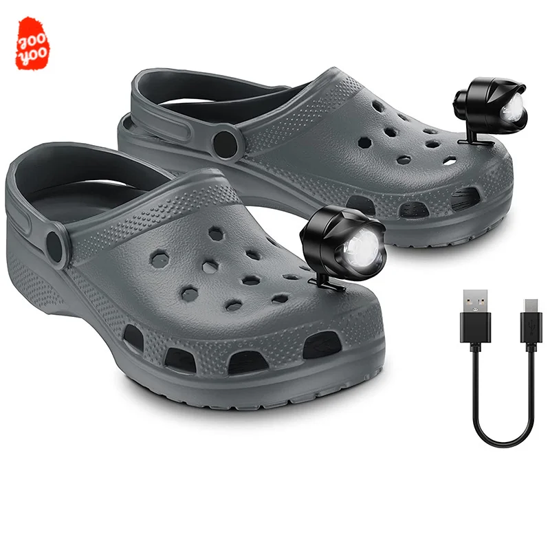 2 uds luz de pesca recargable por USB iluminación para deportes al aire libre senderismo Camping luces de advertencia para zapatos - imagen 5