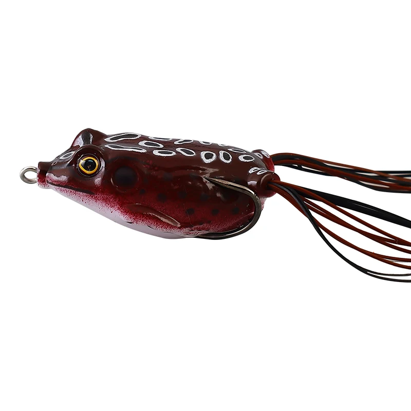 Rana Topwater TAIYU – Señuelo de cuerpo hueco con ojos 3D - imagen 4