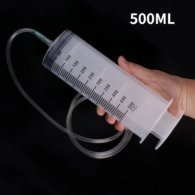 Jeringa grande de Enema de gran capacidad para alimentación de animales, bomba de medición reutilizable con escala, 350ml/500ml - imagen 2