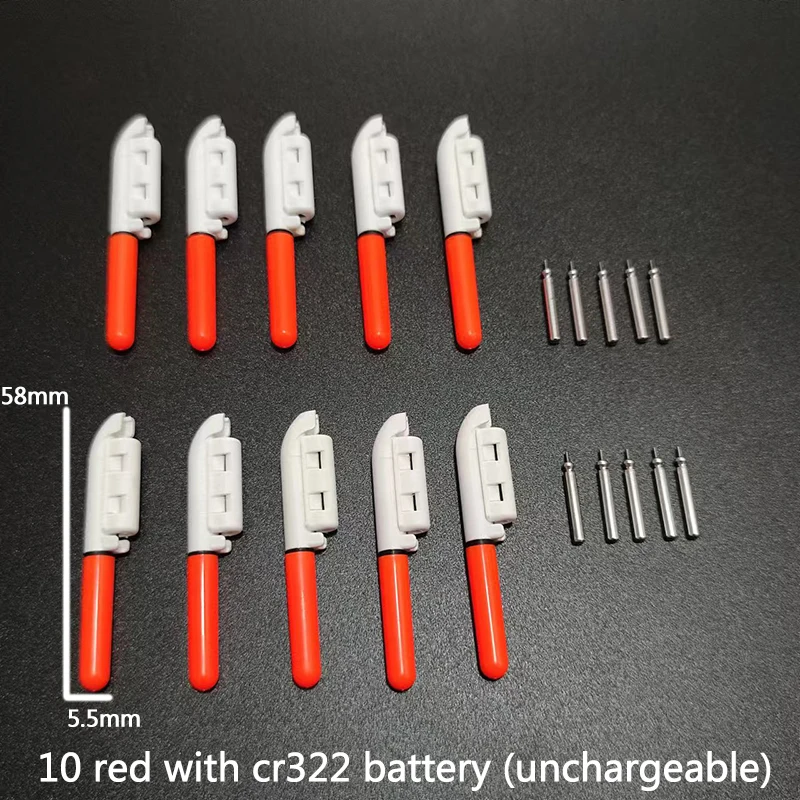red S and battery