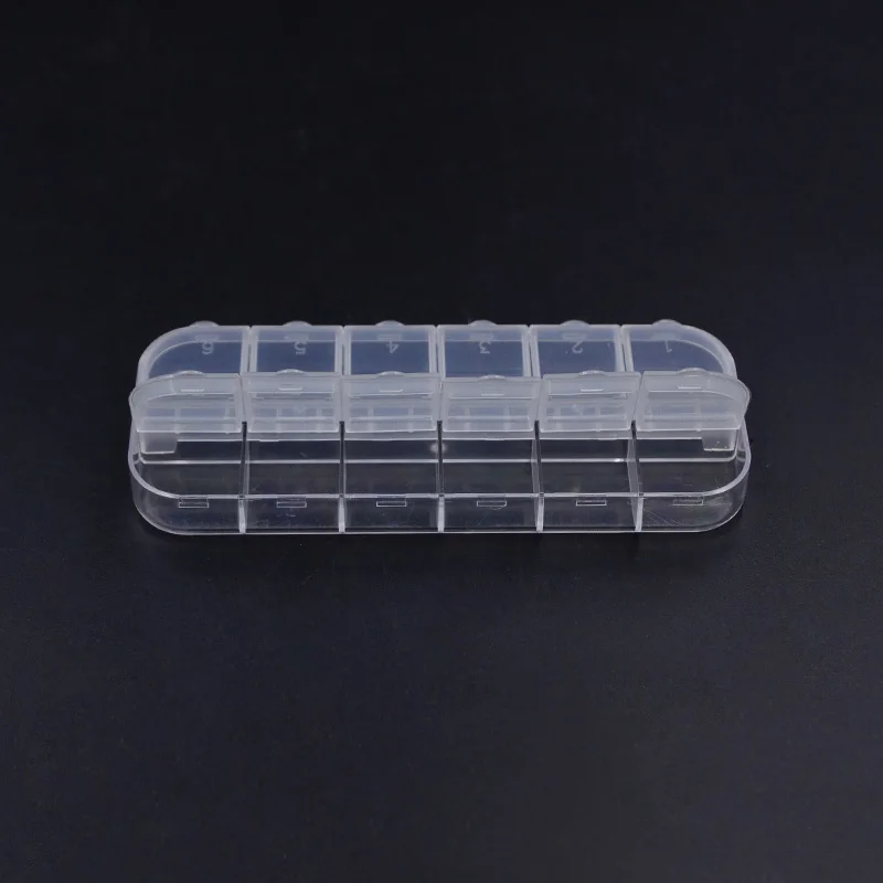 Caja de almacenamiento multifuncional para anzuelos de pesca, accesorios de pesca con mosca, Mini estuche de almacenamiento, 2 tamaños opcionales - imagen 4