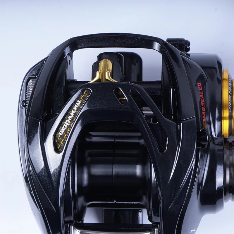 Daiwa-carrete de pesca de lubina Morethan, accesorio de pesca de agua dulce súper largo fundido, relación 7,1: 1, engranaje 8,6: 1, rodamiento 12/1, carrete de Baitcasting - imagen 2