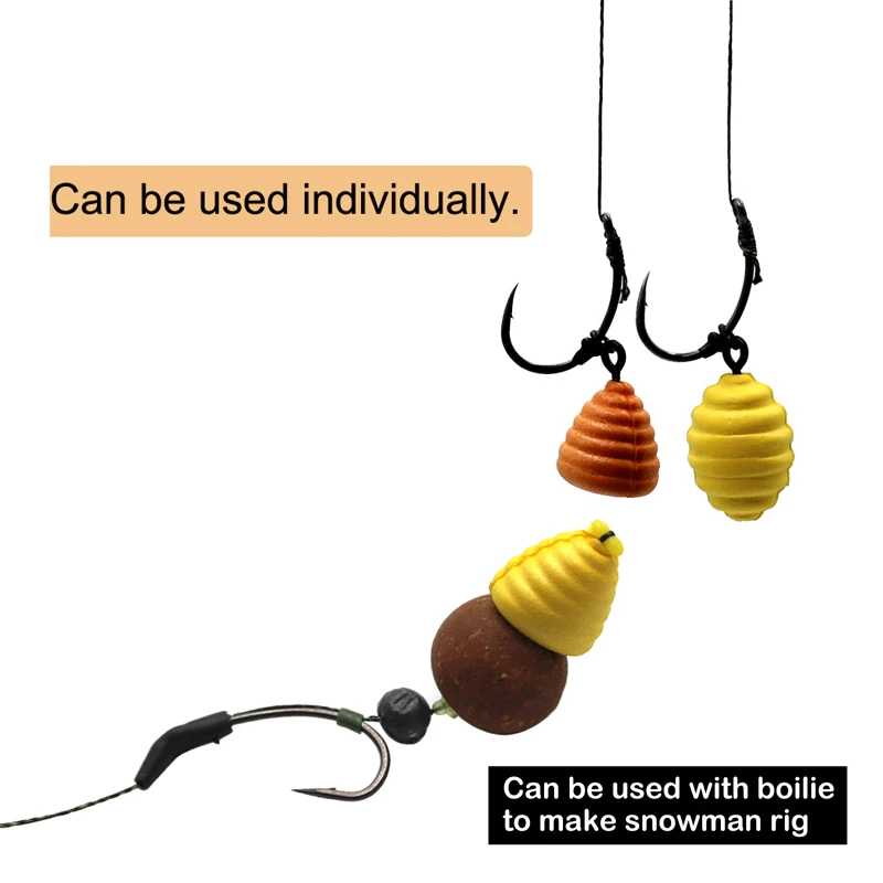 Boilies emergentes, accesorios de pesca de carpa, cebo de pesca con flotabilidad para aparejo de pelo de carpa, método alimentador, Boilies flotantes, aparejos de pesca, 12 Uds. - imagen 4