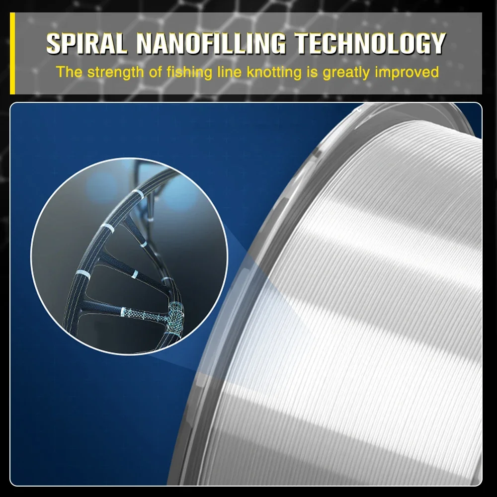 Línea de pesca en roca ZUKIBO, línea especial de pesca en el mar semiflegante, línea de pesca resistente a la abrasión de nailon monofilamento de alta calidad - imagen 3