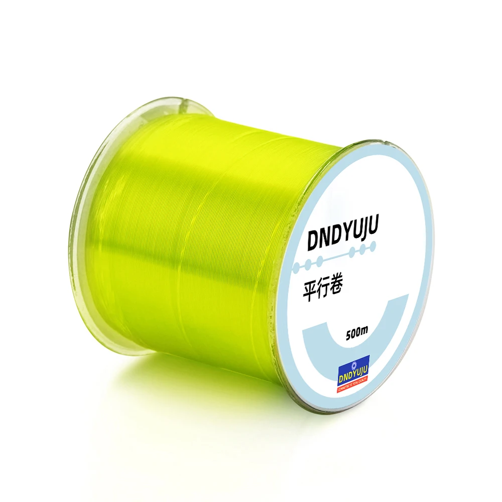 Línea de pesca de nailon DNDYUJU de 500M, línea de pesca de marca súper fuerte, línea principal de monofilamento de 2LB-40LB, aparejos de pesca - imagen 4