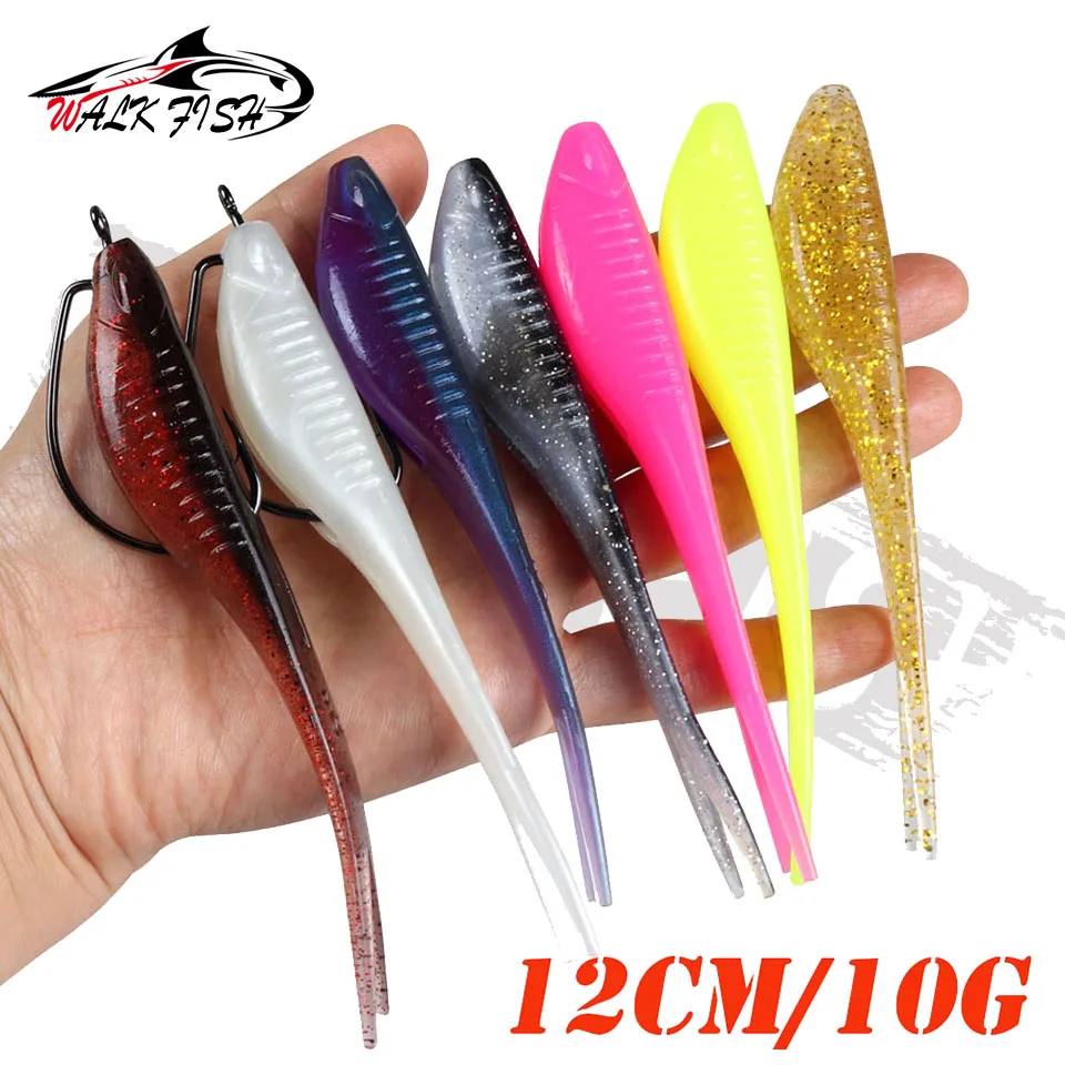 WALK FISH-señuelo de pesca flotante, 5 piezas, 12cm, 10g - imagen 3