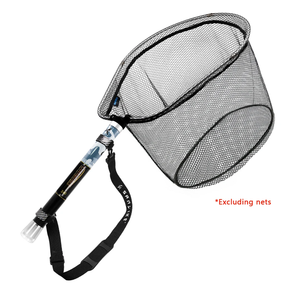 Salabre telescópico SANLIKE – Fibra de vidrio para pesca deportiva - imagen 3