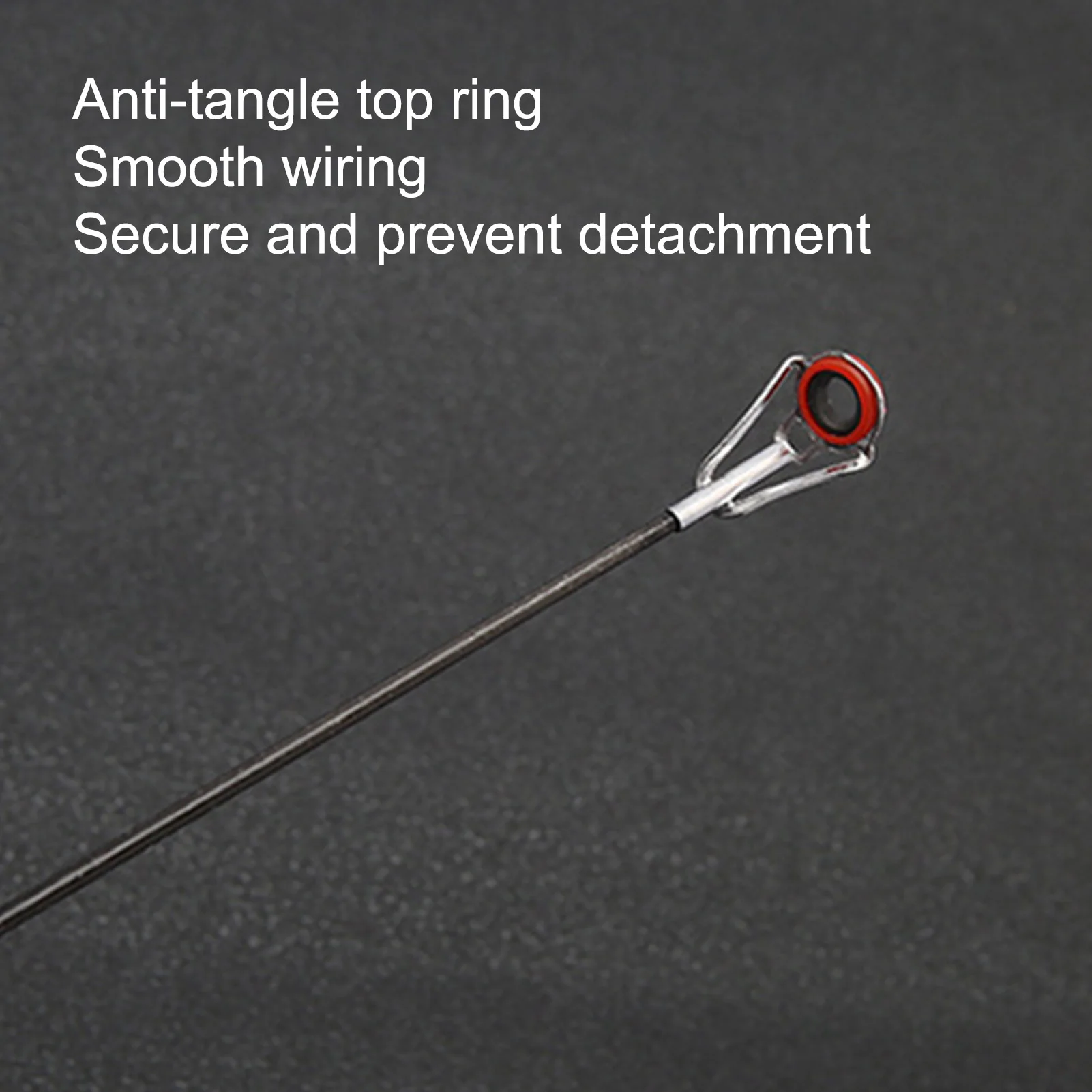 Caña de pescar telescópica portátil, caña de mano ultracorta de 1,3-1,8 m, caña de pescar especializada de fibra de vidrio duradera para pesca en hielo, engranajes para peces - imagen 4