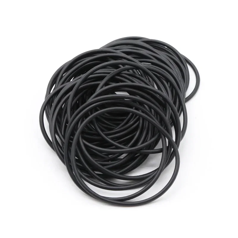 Junta tórica NBR CS 1,8mm ID 1,8mm ~ 150mm para automóvil, goma de nitrilo redonda tipo O, resistente a la corrosión y al aceite, arandela de sellado, 10/50 Uds. - imagen 4