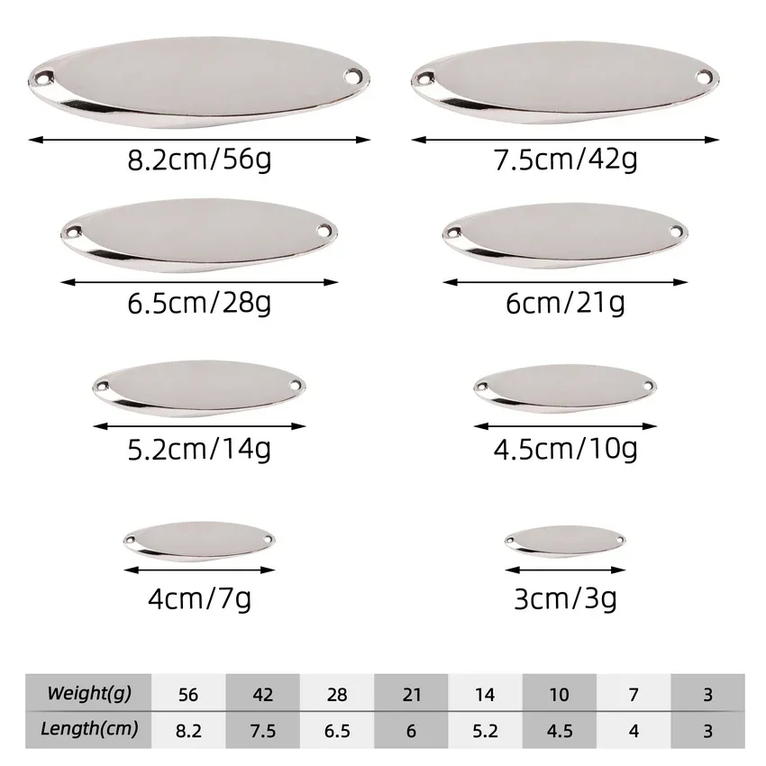 7g 10g 14g 21g 28g cuchara giratoria de Metal señuelo de pesca de trucha cebo duro Paillette cebo Artificial pequeños señuelos giratorios de lentejuelas duras - imagen 3