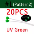 20PCS P2  L grn