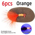 6pcs Orange