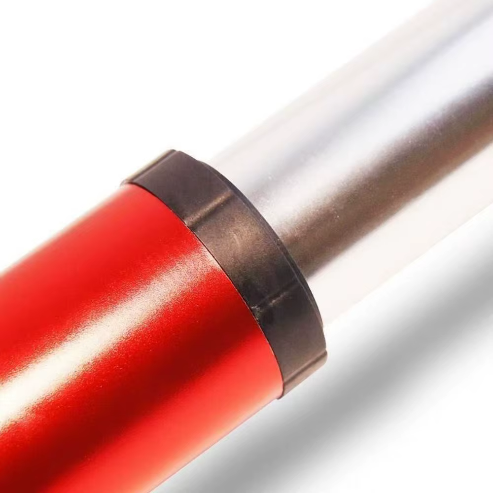 Bomba de pie portátil de aluminio – Inflador multiusos para pesca - imagen 2