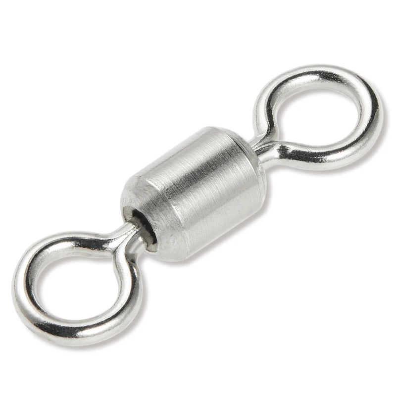 LUREHOLIC 50 Uds SS304 giratorio de acero inoxidable súper fuerte capacidad excepcional de rodamiento 8 formas conectar señuelo pesca - imagen 2