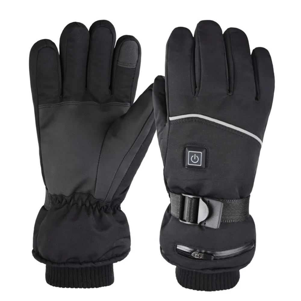 Guantes calefactables impermeables con táctil para pesca de invierno - imagen 4