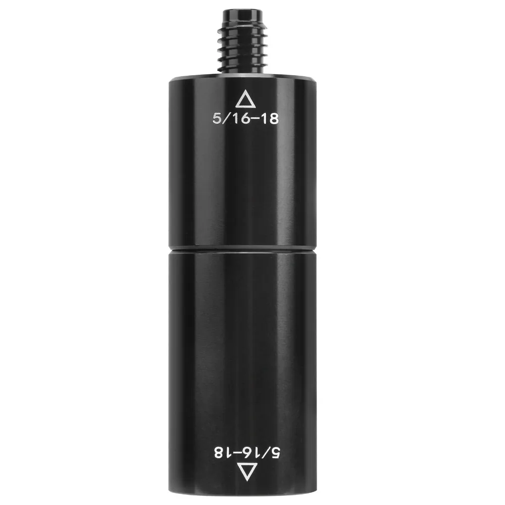 Accesorios de billar, extensión de taco de billar de aluminio, 5/16-18 dientes, extensor de taco de billar compacto, extensor de eje medio, tacos de billar