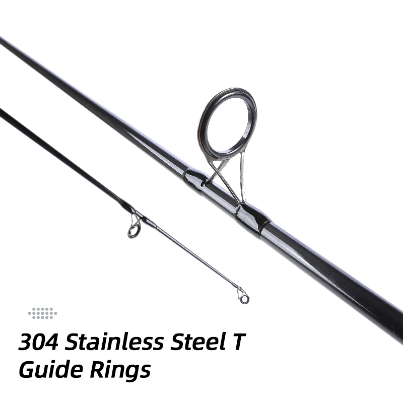 MIFINE PAROSSA CARP SPIN Caña Surfcasting Carbono Viaje Agua Salada - imagen 4