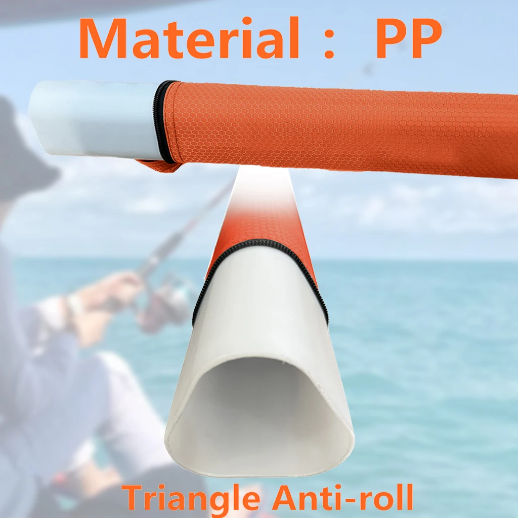 ROLLFISH Funda portacañas rígida impermeable – Tubo triangular - imagen 4