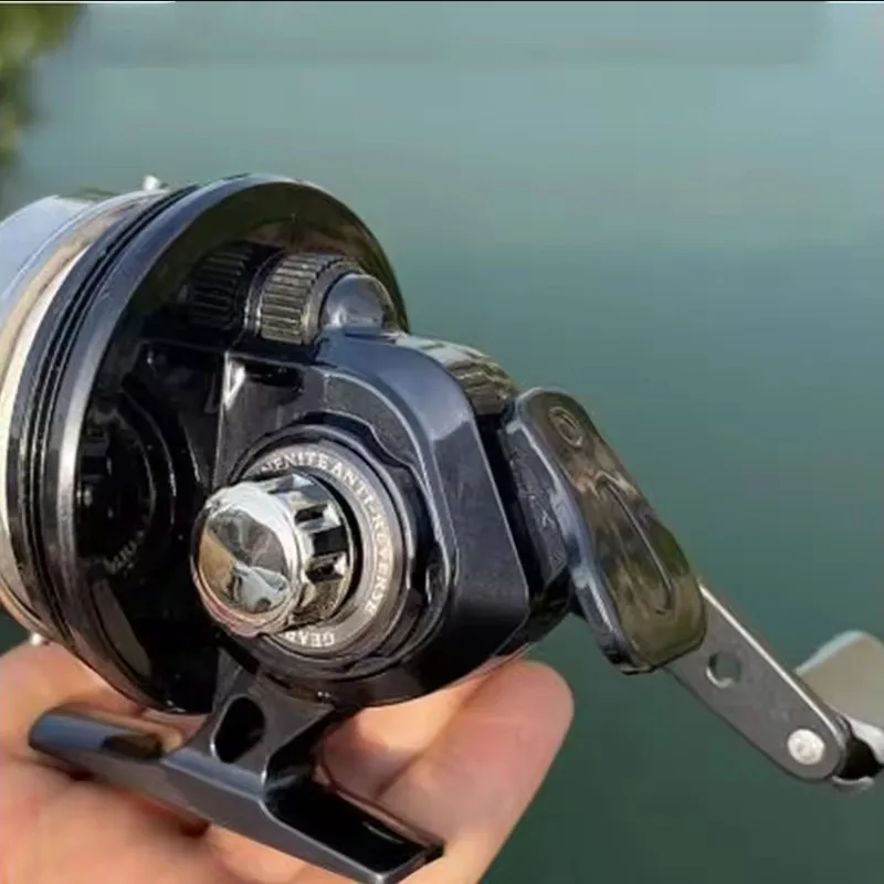 Carrete de pesca de alta calidad, relación de velocidad 3,1: 1, rueda de catapulta, arpón de tiro cerrado, carrete de dardos, accesorios de pesca para caza al aire libre - imagen 5