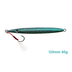 Jig de hierro brillante de hundimiento rápido para pesca de fondo
