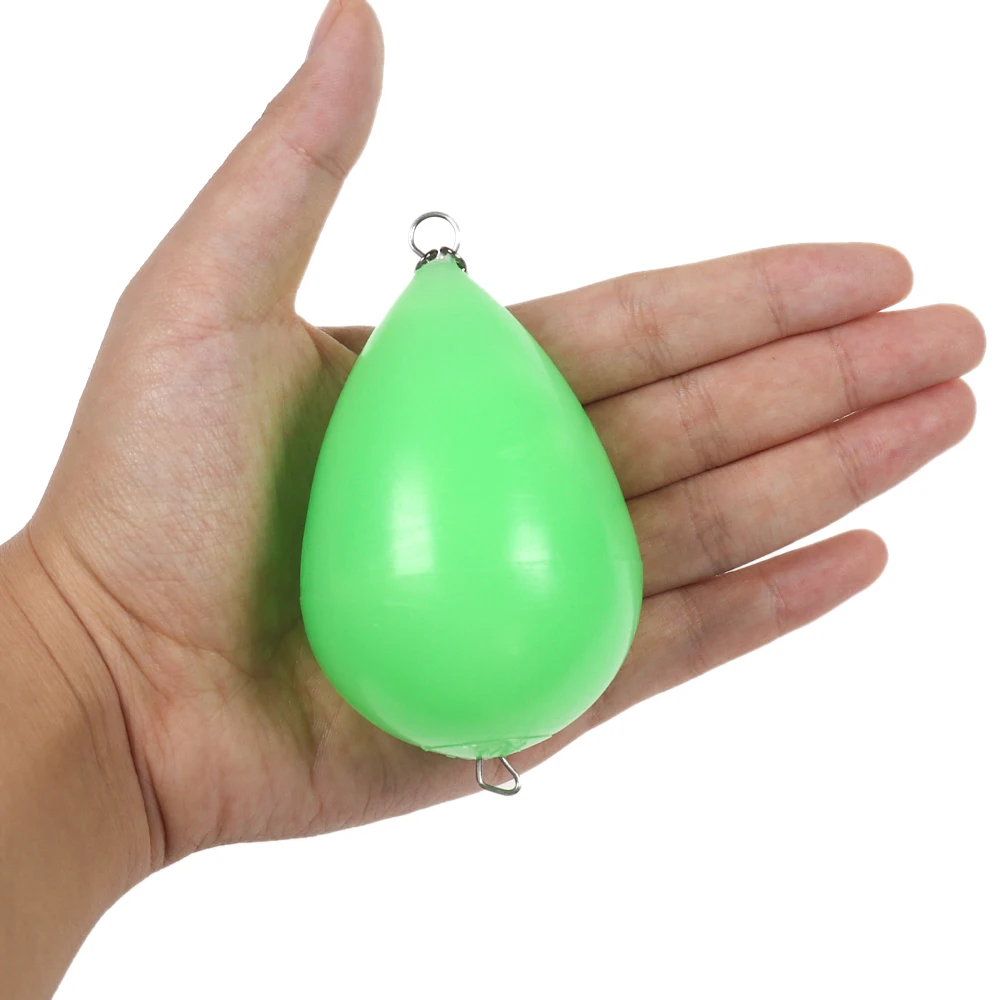 Wifreo pesca nocturna PP sólido luminoso flotante pesca flotante en forma de huevo bola de potencia flotante refuerzo de pescado flotante - imagen 5