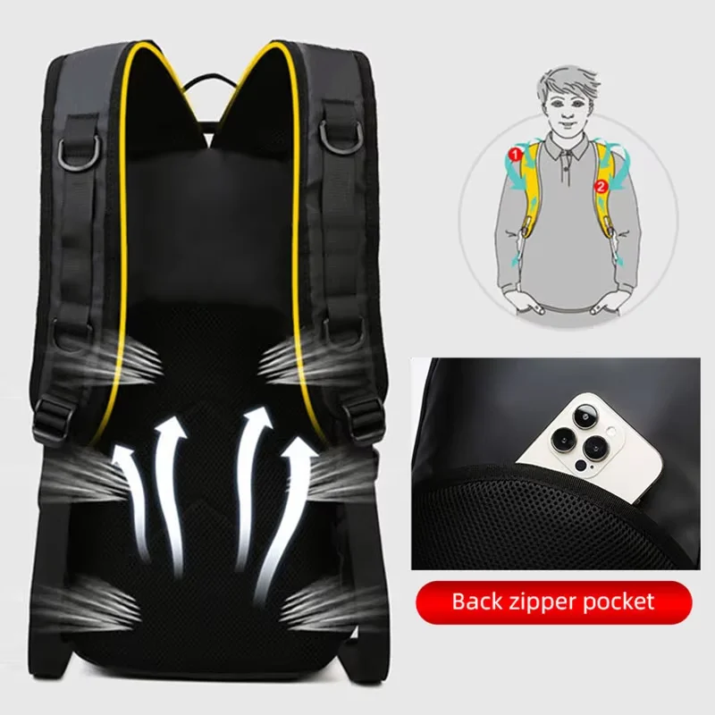 Bolsa de pesca impermeable Molle – Mochila multifuncional para cañas