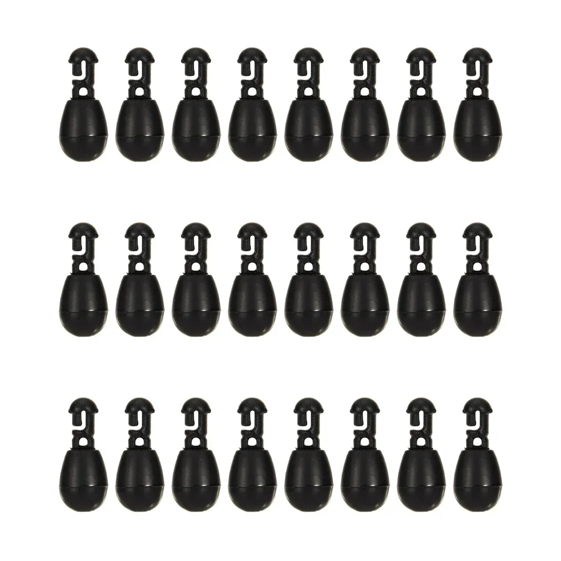 50 Uds S/L cuentas de cambio rápido para pesca de carpa método de cuentas alimentador señuelos cuenta método de pesca alimentador aparejo soporte de línea herramientas de pesca