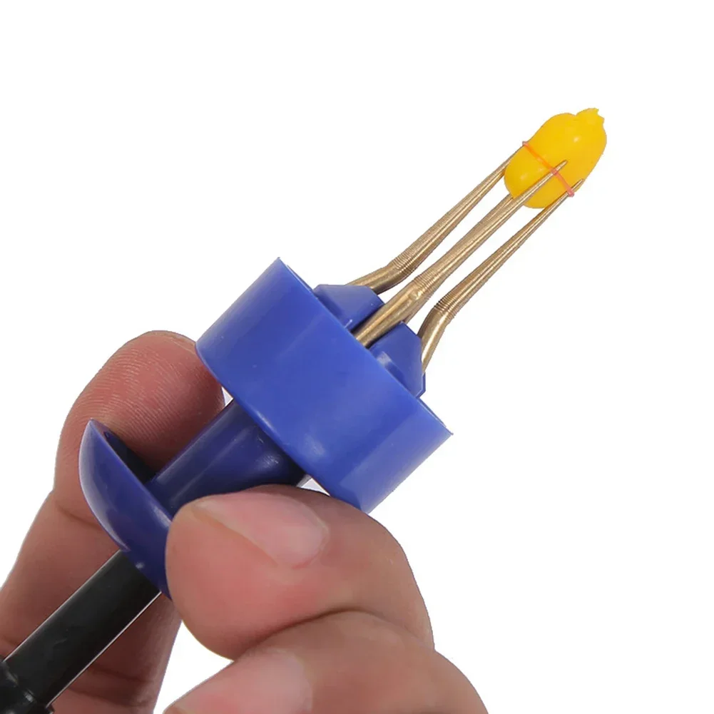 Cebos de pesca portátiles de 5 piezas, Señuelos de Pesca con Clip ligero, gusano de tierra profesional, Clip de gusano de sangre para carpa, accesorios de pesca - imagen 2