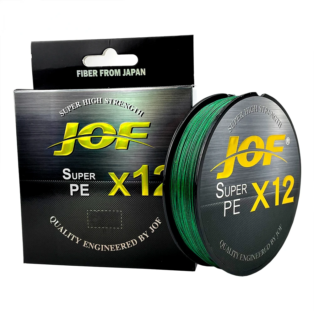 Línea de Pesca trenzada de 100M, 300M, X9/12 PE, 9,0-41,8 KG, Material japonés, multifilamento, señuelo suave para Pesca de lubina y carpa - imagen 4