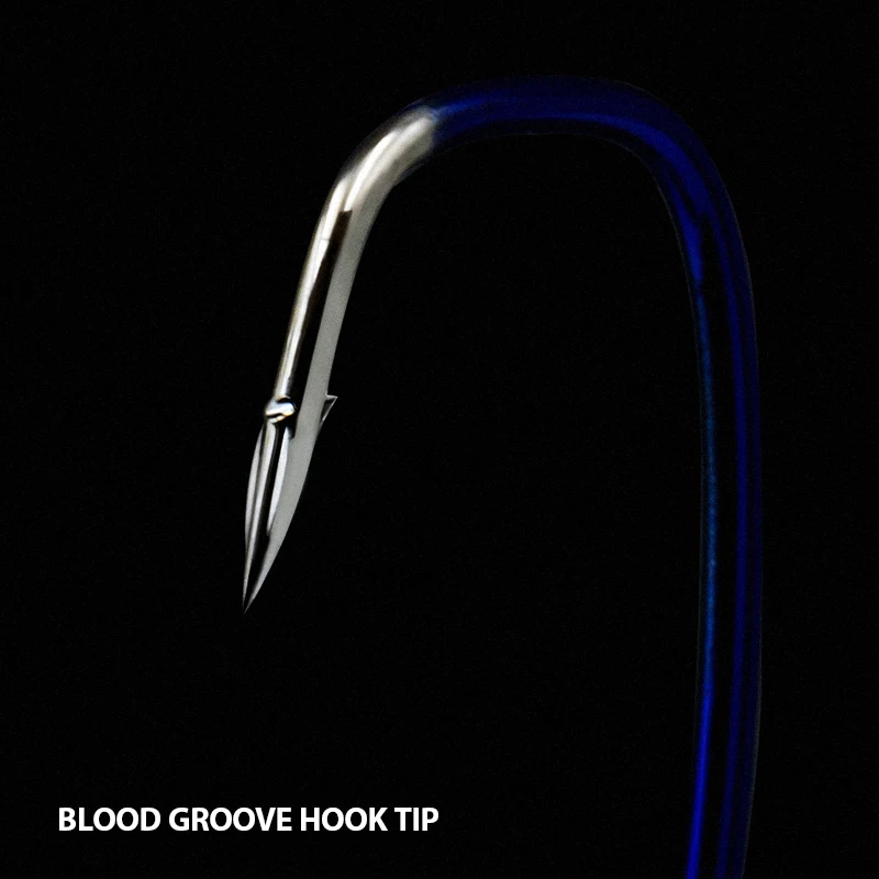 ZYZ-anzuelo de manivela de 10 /12 piezas, señuelo suave de acero de alto carbono, aparejo de pesca de calidad, anzuelos de manivela Softjerk - imagen 4