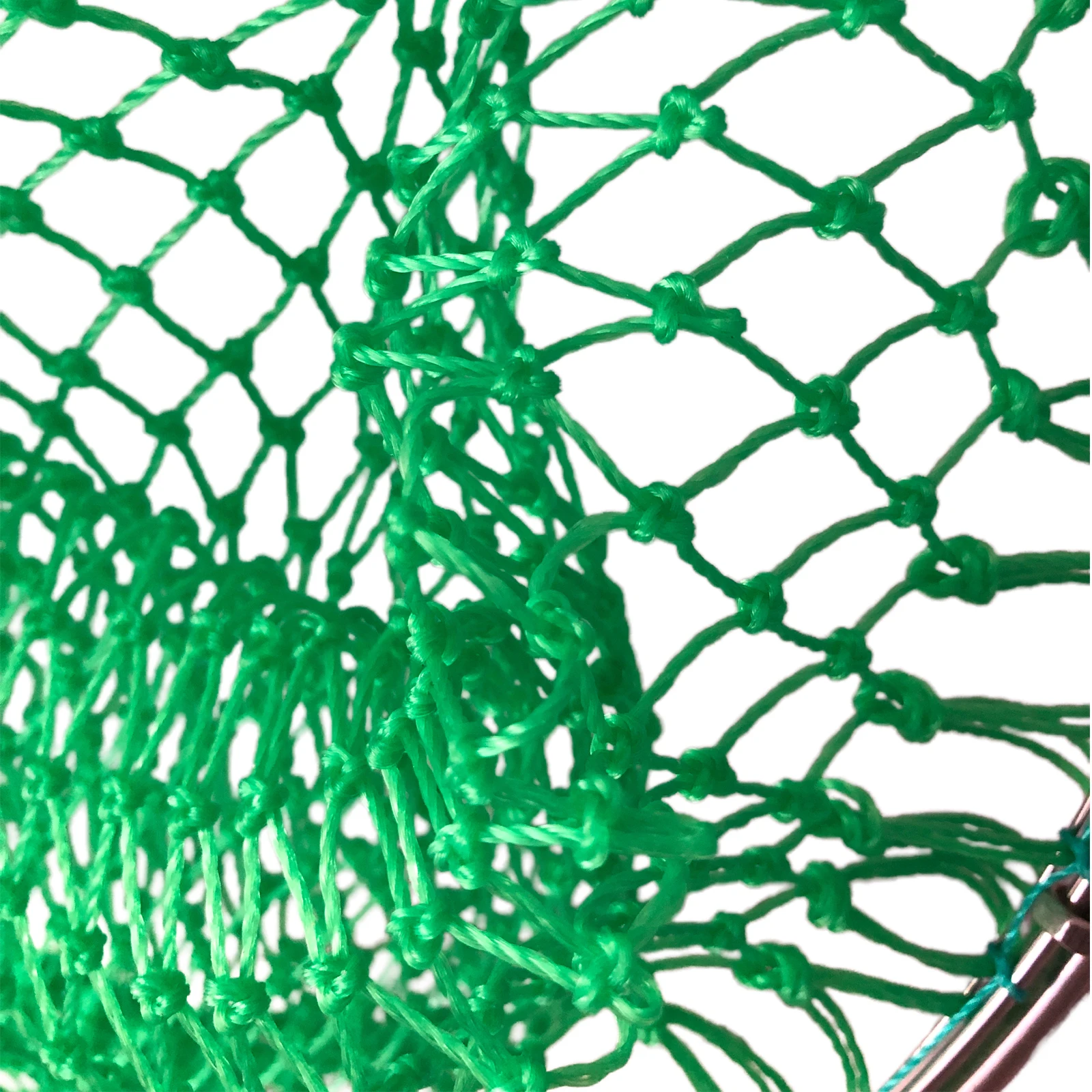 POUI COME DREAM Red de aterrizaje de doble anillo de acero inoxidable fuerte para reemplazar la cabeza Red resistente al desgaste y de secado rápido 30 cm-40 cm - imagen 3