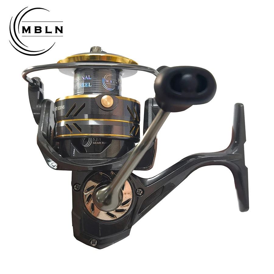 Carrete spinning ligero MBLN – Pesca en agua salada y dulce - imagen 5