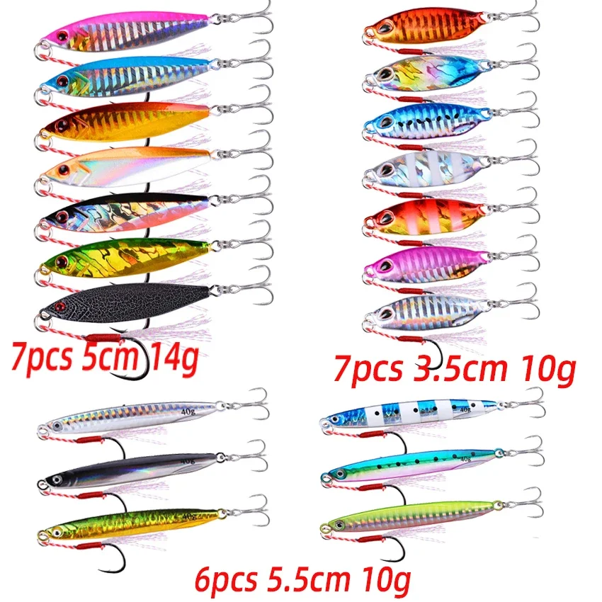 metal jig lure set