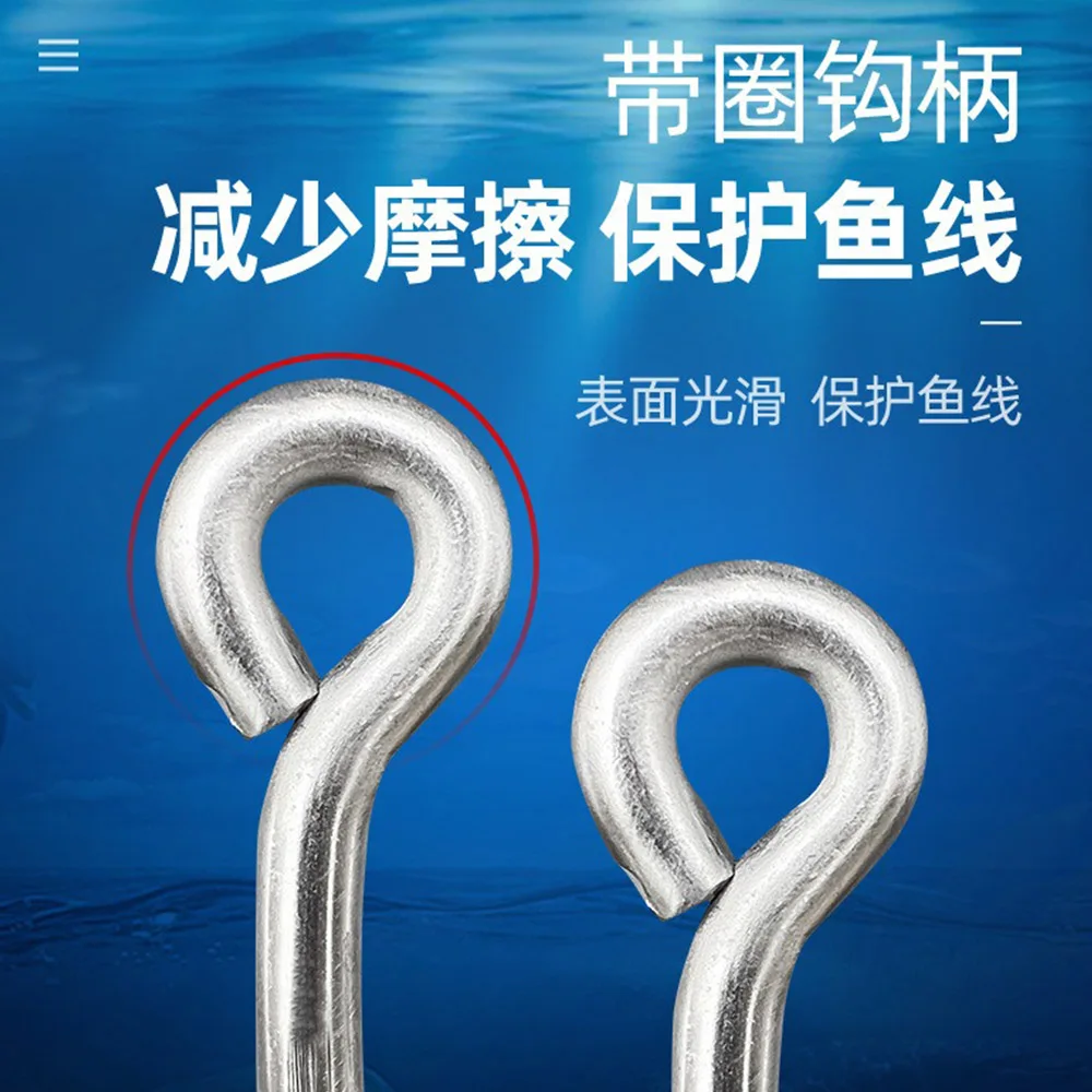 Anzuelos de pesca de juego grande, señuelo de arrastre de aguas profundas, barco, atún, tiburón, Marlin, Mahi, pez espada, 6/0-28/0 - imagen 4