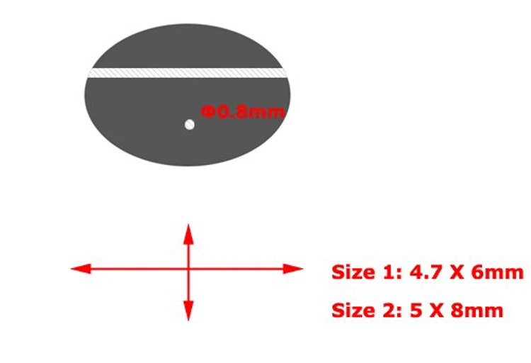 Wifreo, 100 Uds., cuentas con orificio cruzado ovaladas transparentes, aparejo Sabiki, cuentas de enlace de puente DIY, conector de 3 vías, frijoles de 2 agujeros, venta al por mayor - imagen 3